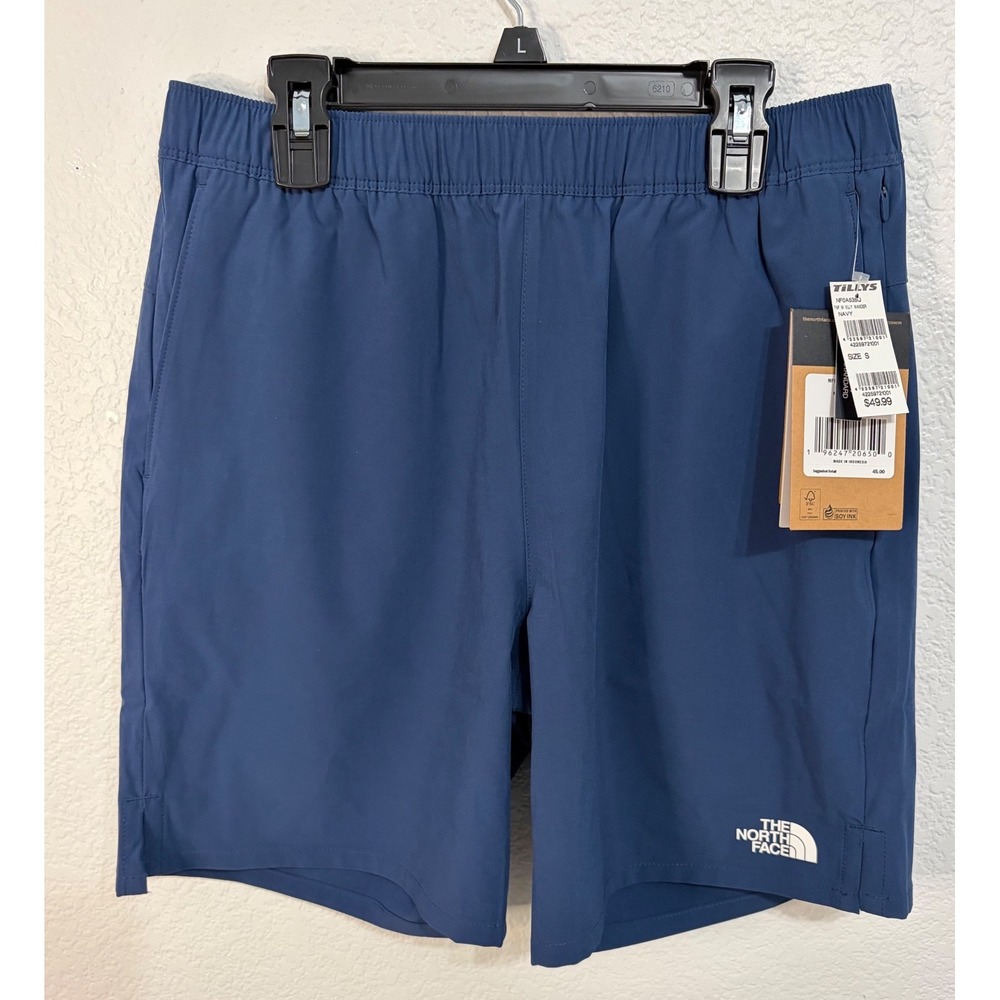 The North Face Wander Shorts Mens Small Shady Blue Navy Athletic Hiking
